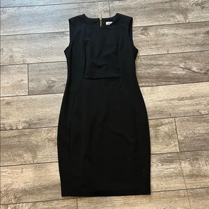 Calvin Klein Black Midi Dress